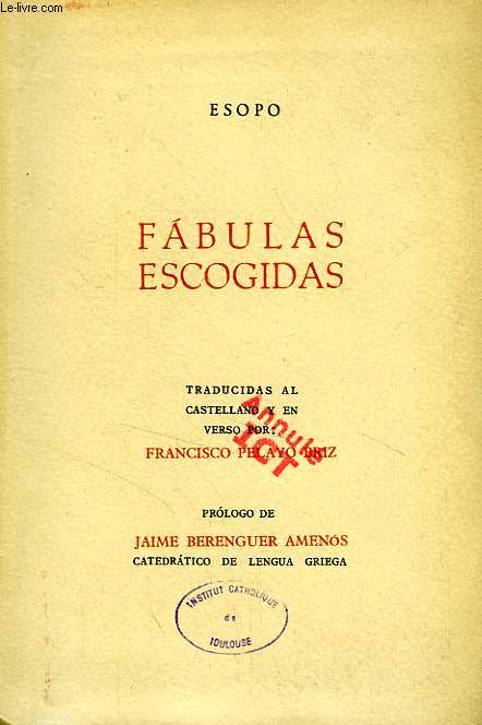 FABULAS ESCOGIDAS