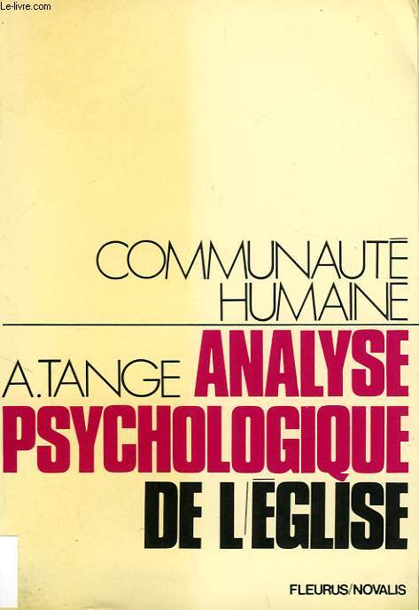 ANALYSE PSYCHOLOGIQUE DE L'EGLISE