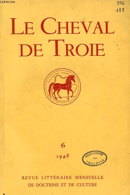 LE CHEVAL DE TROIE, N 6, 1948
