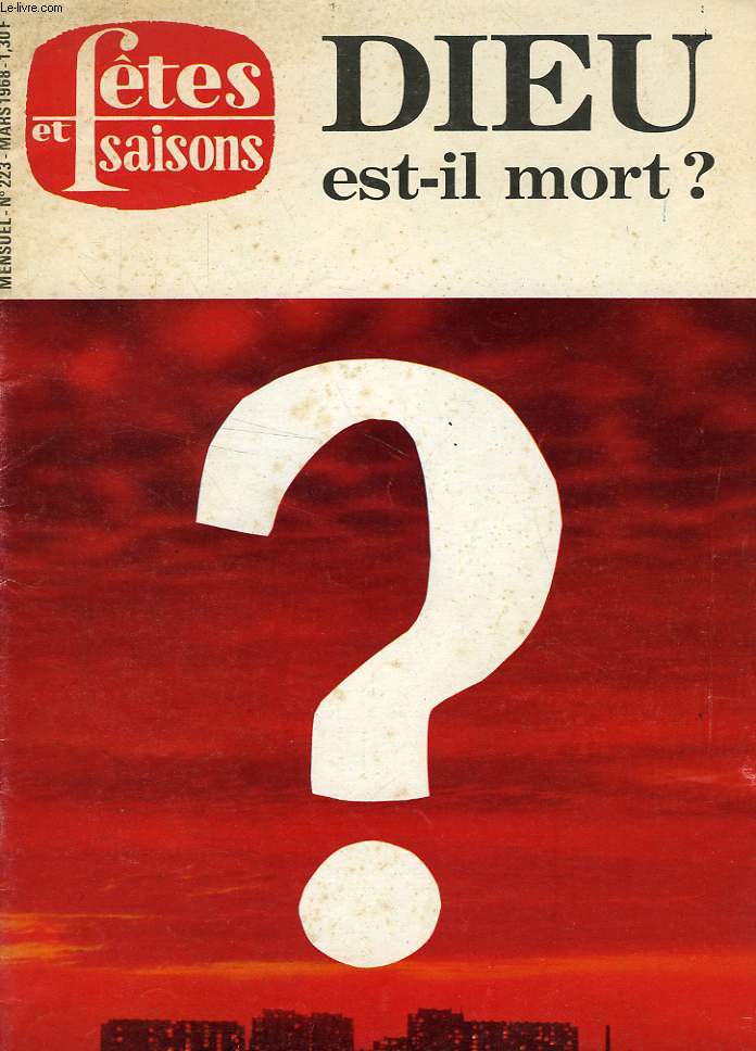 FETES ET SAISONS, N 223, MARS 1968