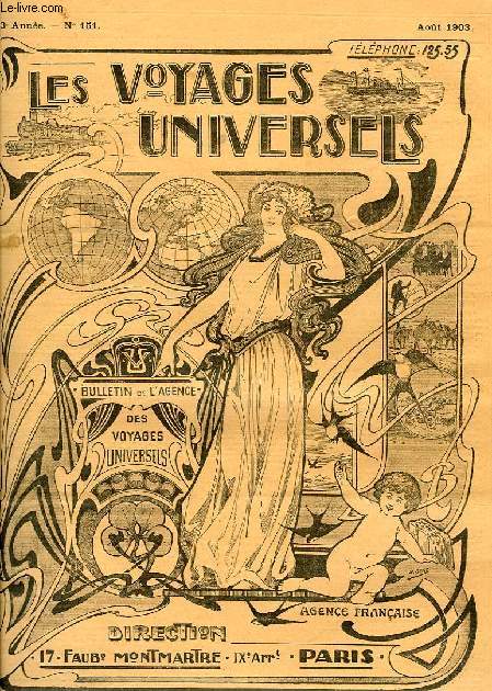 LES VOYAGES UNIVERSELS, 13e ANNEE, N 151, AOUT 1903