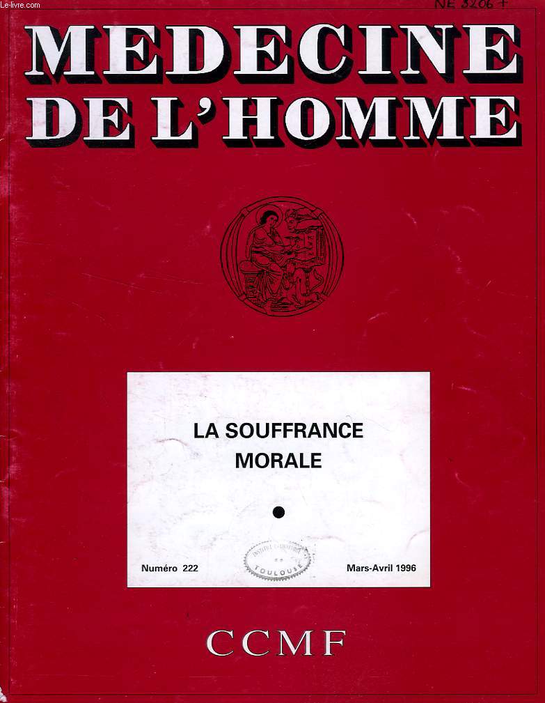 MEDECINE DE L'HOMME, N 222, MARS-AVRIL 1996, REVUE DU CENTRE CATHOLIQUE DES MEDECINS FRANCAIS