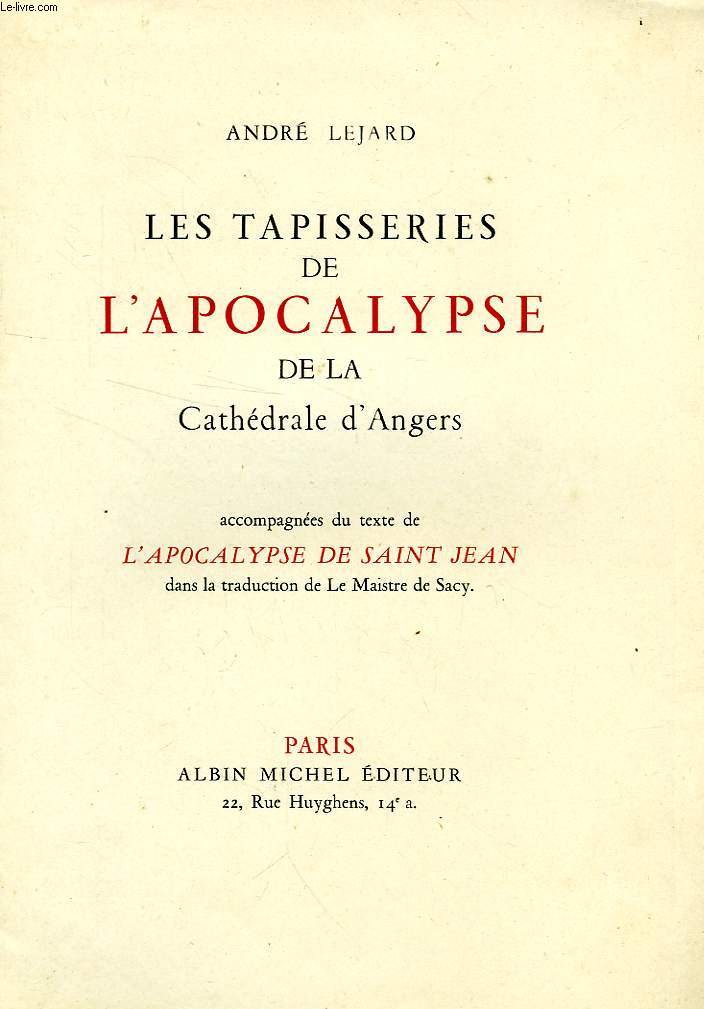 LES TAPISSERIES DE L'APOCALYPSE DE LA CATHEDRALE D'ANGERS