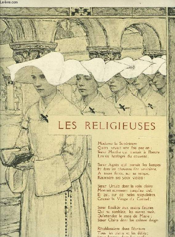 LES RELIGIEUSES (EXTRAIT DE L'ILLUSTRATION)