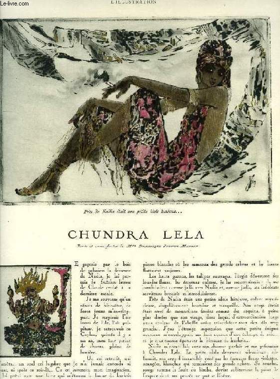 CHUNDRA LELA (EXTRAIT DE L'ILLUSTRATION)