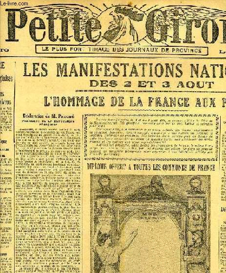 LA PETITE GIRONDE, N 17.197, 3 AOUT 1919