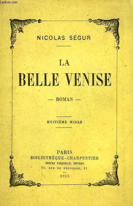 LA BELLE VENISE