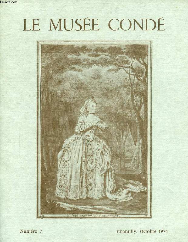 LE MUSEE CONDE, N 7, OCT. 1974