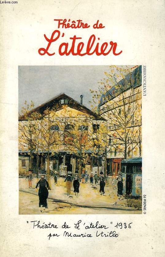 THEATRE DE L'ATELIER (PROGRAMME)