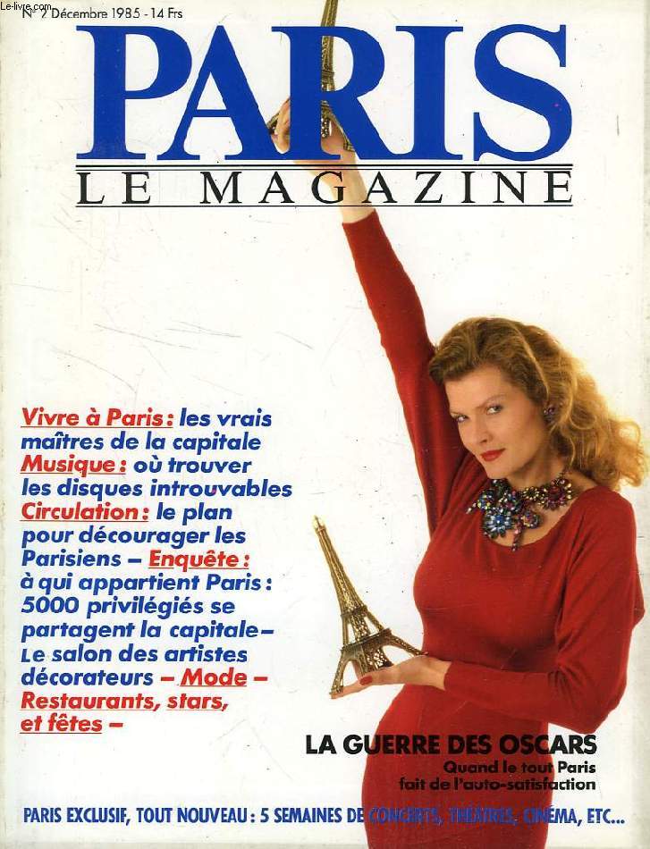 PARIS, LE MAGAZINE, N 2, DEC. 1985