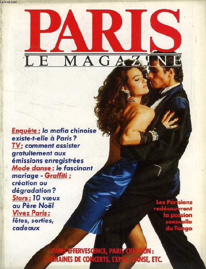 PARIS, LE MAGAZINE, N 3, JAN. 1986