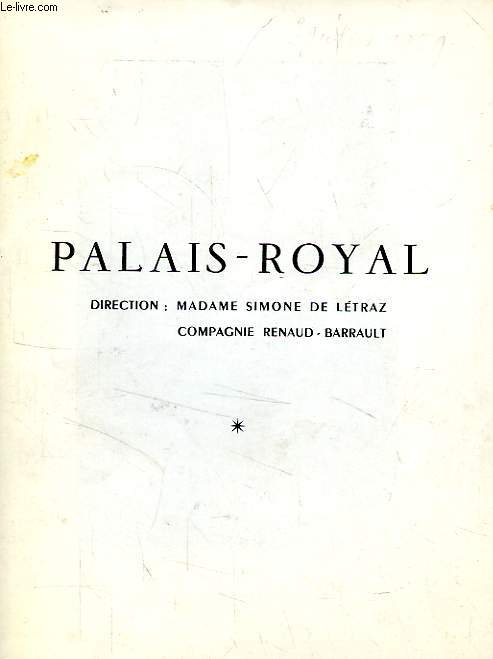 PALAIS-ROYAL (PROGRAMME)