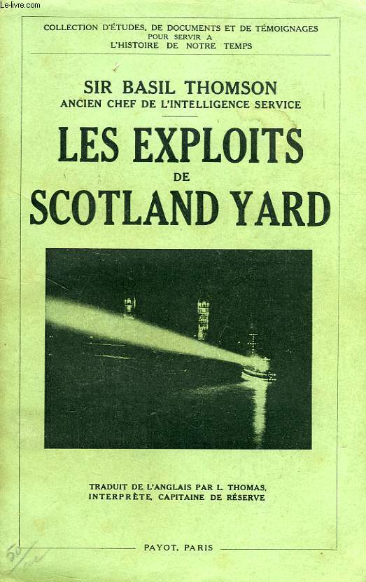 LES EXPLOITS DE SCOTLAND YARD