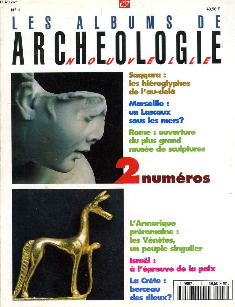 LES ALBUMS DE L'ARCHEOLOGIE NOUVELLE, N 1, DEC. 1993 (2 NUMEROS)