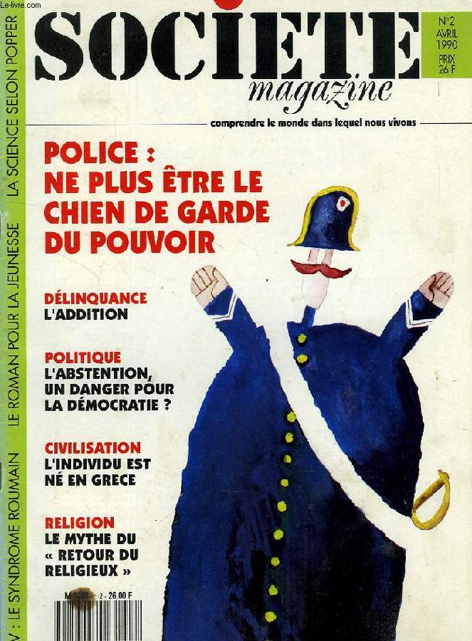 SOCIETE MAGAZINE, N 2, AVRIL 1990