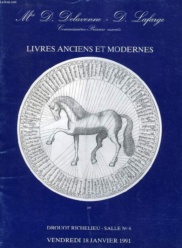 LIVRES ANCIENS ET MODERNES (CATALOGUE)