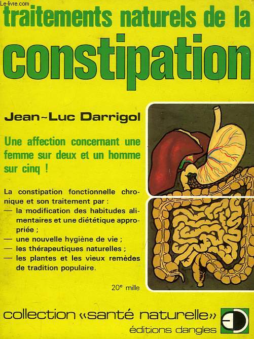 TRAITEMENTS NATURELS DE LA CONSTIPATION