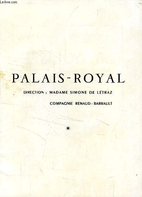 PALAIS ROYAL (CATALOGUE)