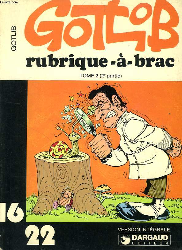 RUBRIQUE-A-BRAC, TOME 2 (2e PARTIE)