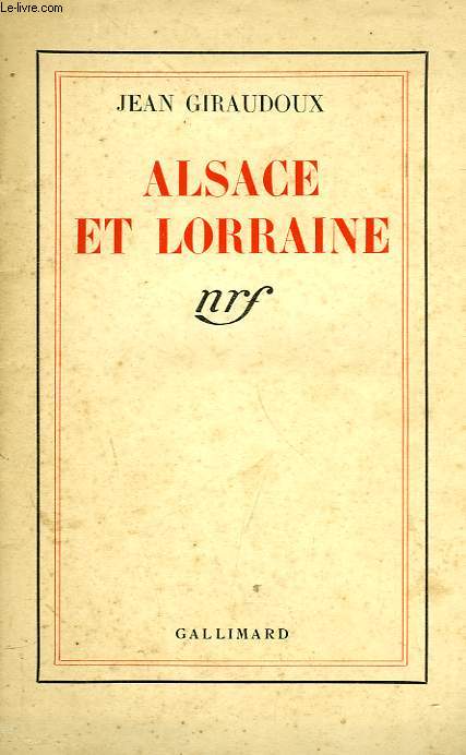 ALSACE ET LORRAINE