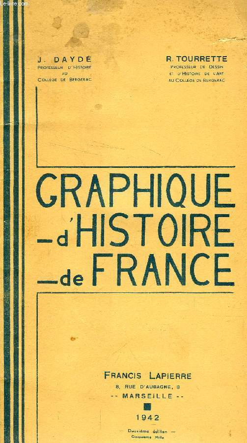 GRAPHIQUE D'HISTOIRE DE FRANCE