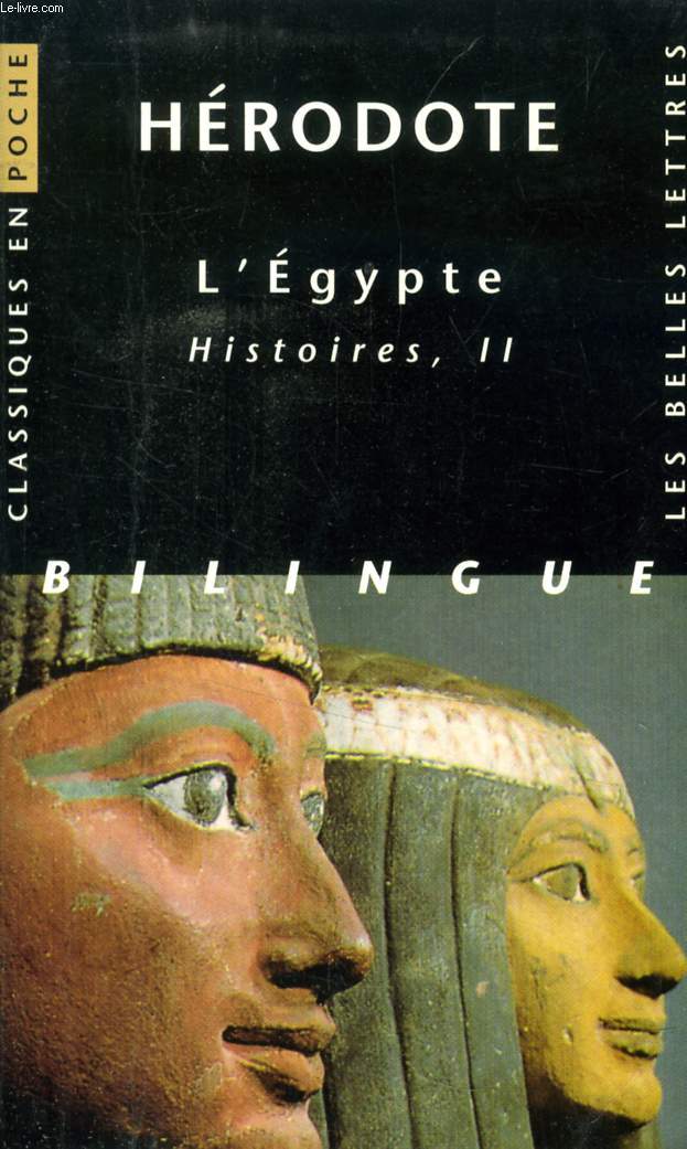 L'EGYPTE, HISTOIRES, LIVRE II