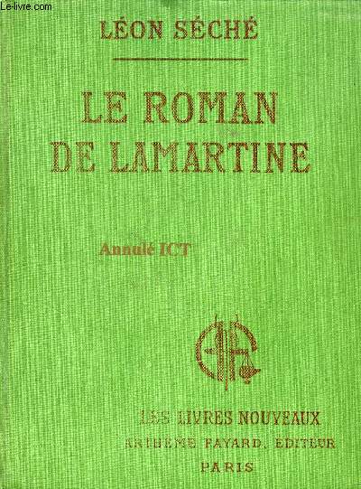 LE ROMAN DE LAMARTINE
