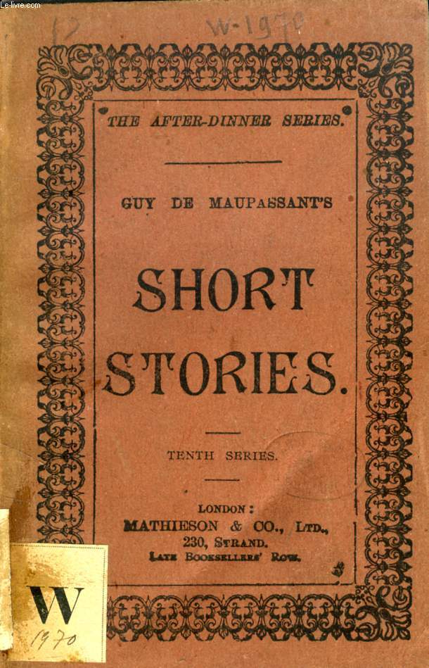 SHORT STORIES, 10th SERIES
