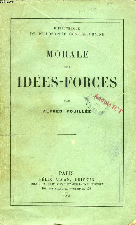 MORALE DES IDEES-FORCES