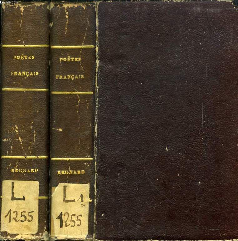 THEATRES FRANCAIS, OEUVRES DE REGNARD, 4 TOMES (2 VOLUMES)