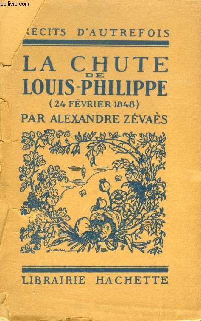 LA CHUTE DE LOUIS-PHILIPPE (24 FEV. 1848)