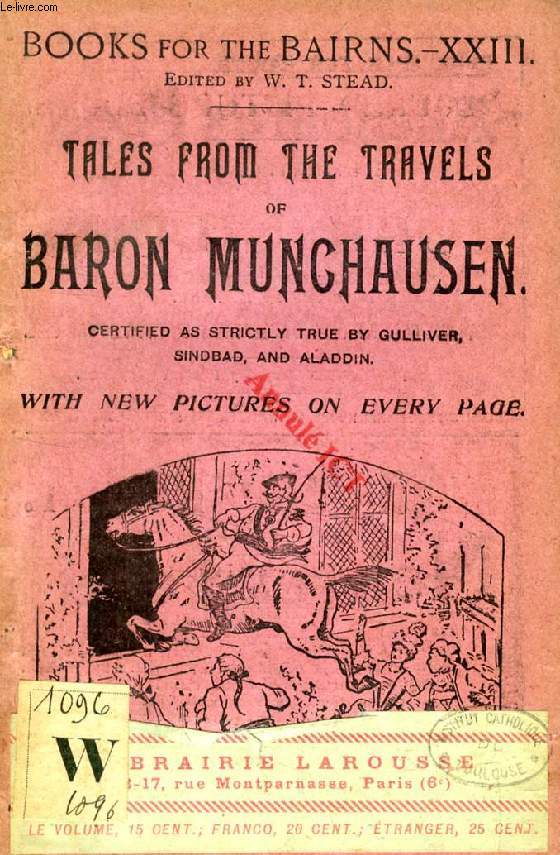 TALES FROM THE TRAVELS OF BARON MUNCHAUSEN (BOOKS FOR THE BAIRNS, XXIII)