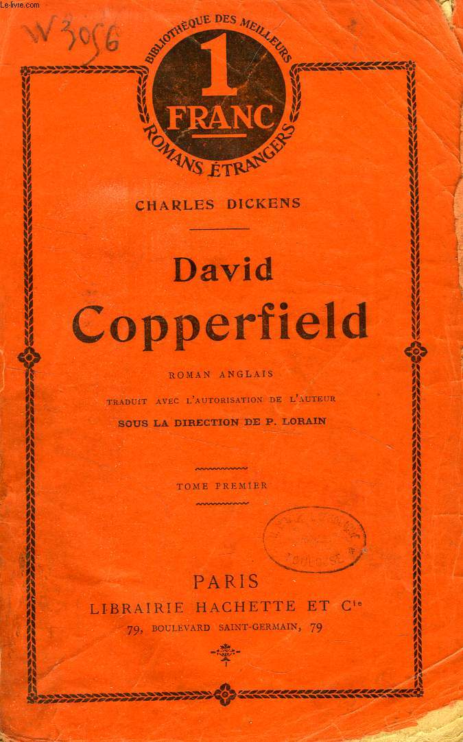 DAVID COPPERFIELD, 2 TOMES