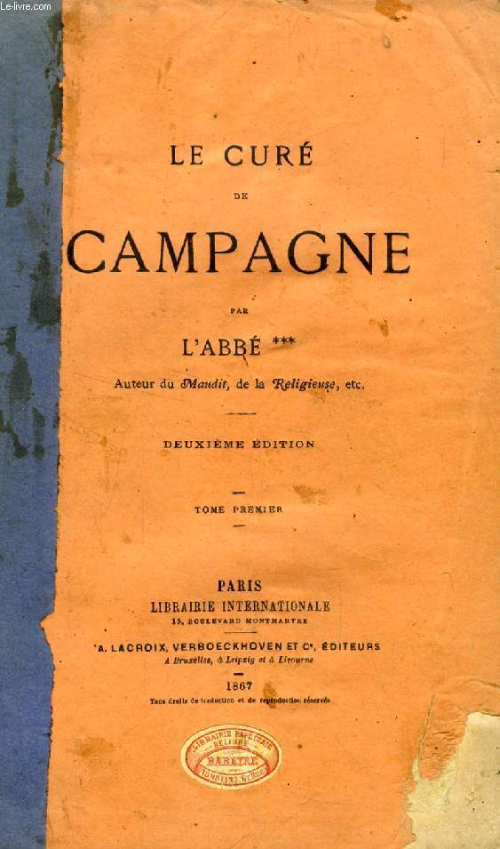 LE CURE DE CAMPAGNE, 2 TOMES