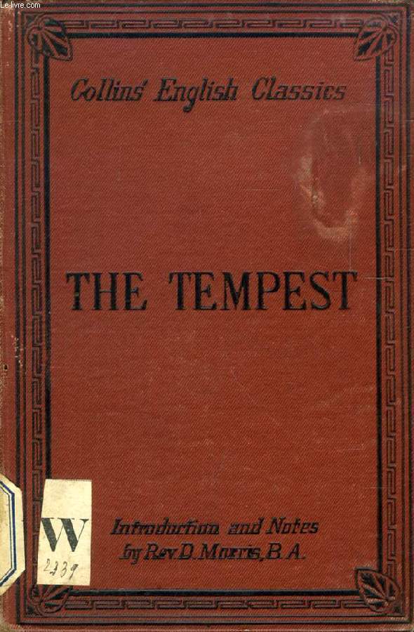 SHAKESPEARE'S COMEDY OF THE TEMPEST