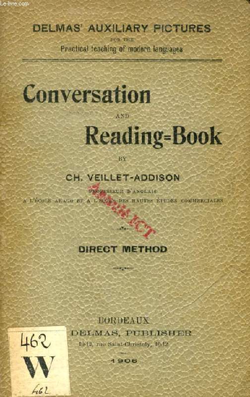 CONVERSATION AND READING-BOOK, DIRECT METHOD