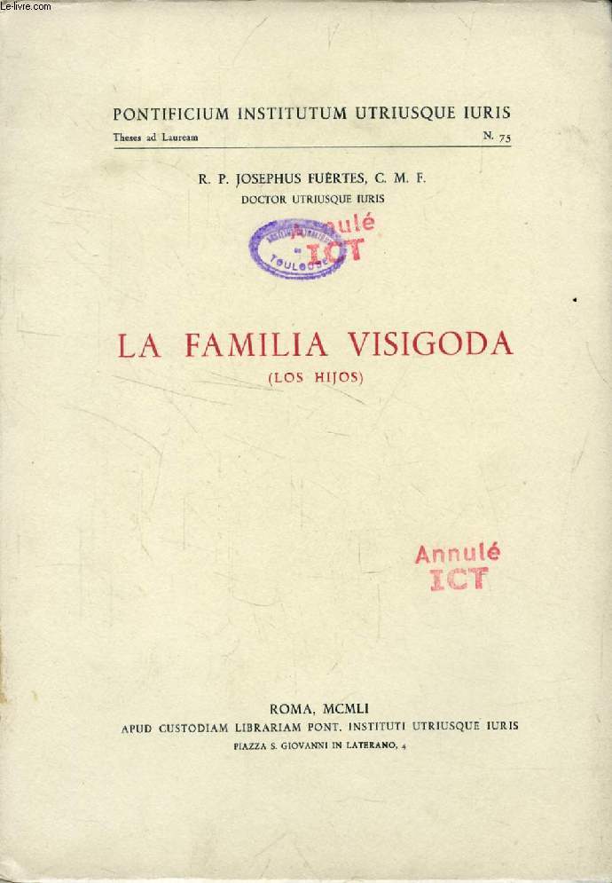 LA FAMILIA VISIGODA (LOS HIJOS)