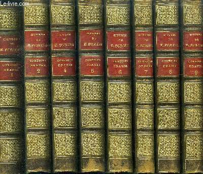 COMEDIE - DRAMES // 8 VOLUMES : TOME I, II, IV, V, VI, VII, VIII ET IX MANQUE LE TOME 3