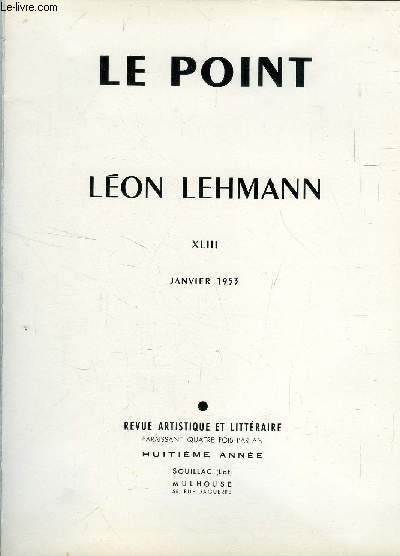 LEON LEHMANN XLIII - JANVIER 1953