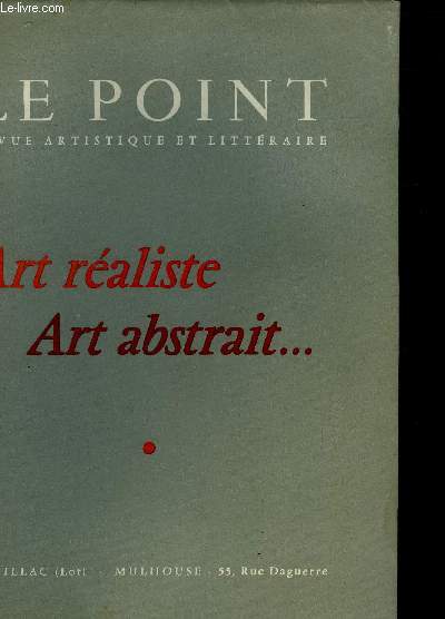 ART REALISTE, ART ABSTRAIT ... - XLIX - SEPTEMBRE 1954