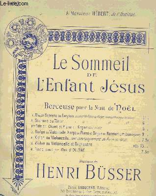 LE SOMMEIL DE L'ENFANT JESUS