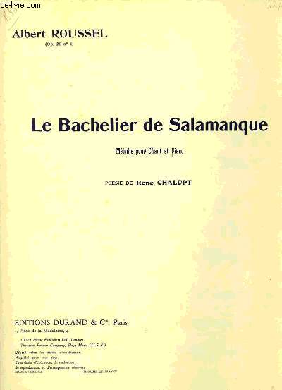 LE BACHELIER DE SALAMANQUE