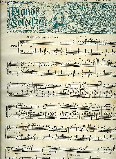 PIANO SOLEIL 3 JANVIER 1892, N1