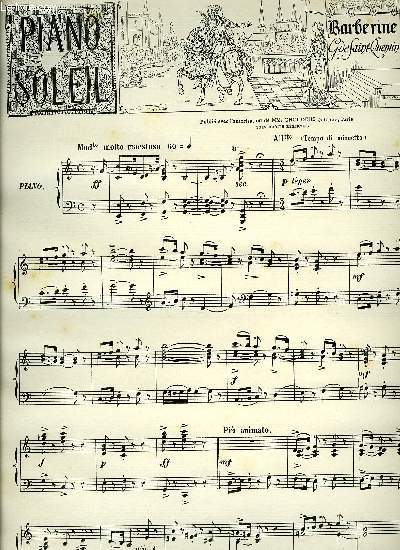 PIANO SOLEIL 1ER MAI 1892, N18