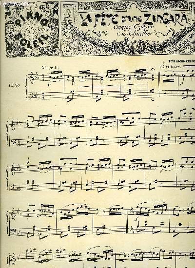 PIANO SOLEIL 27 AOUT 1893, N9