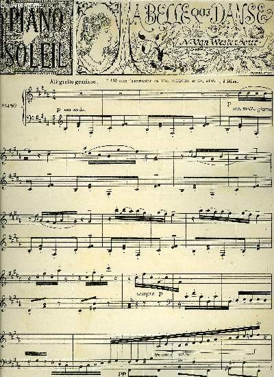 PIANO SOLEIL 11 MARS 1894, N10