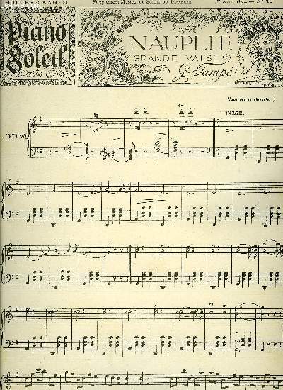 PIANO SOLEIL 1ER AVRIL 1894, N13