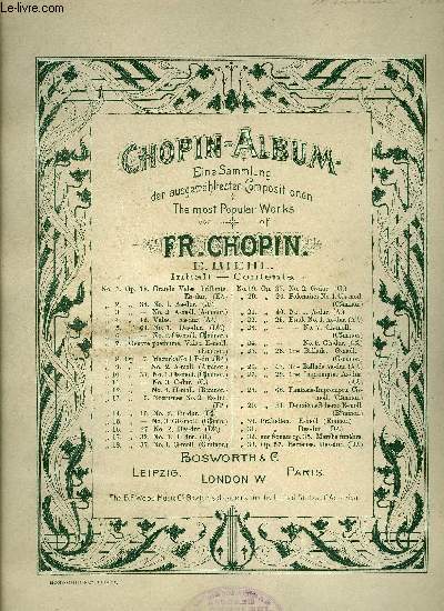 CHOPIN-ALBUM