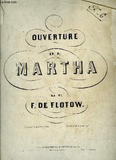 OUVERTURE DE MARTHA