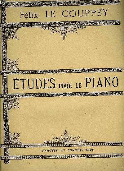 ETUDES POUR LE PIANO